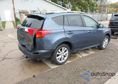 2014 Toyota Rav4 Limited z USA, uszkodzony, nr VIN 2T3DFREVXEW222329